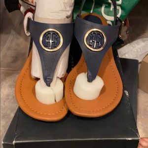 Tommy Hilfiger Dark blue thong sandals brand new